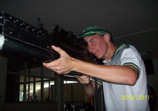 Sniper in action at Murgon PCYC